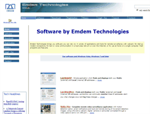 Tablet Screenshot of emdem.com